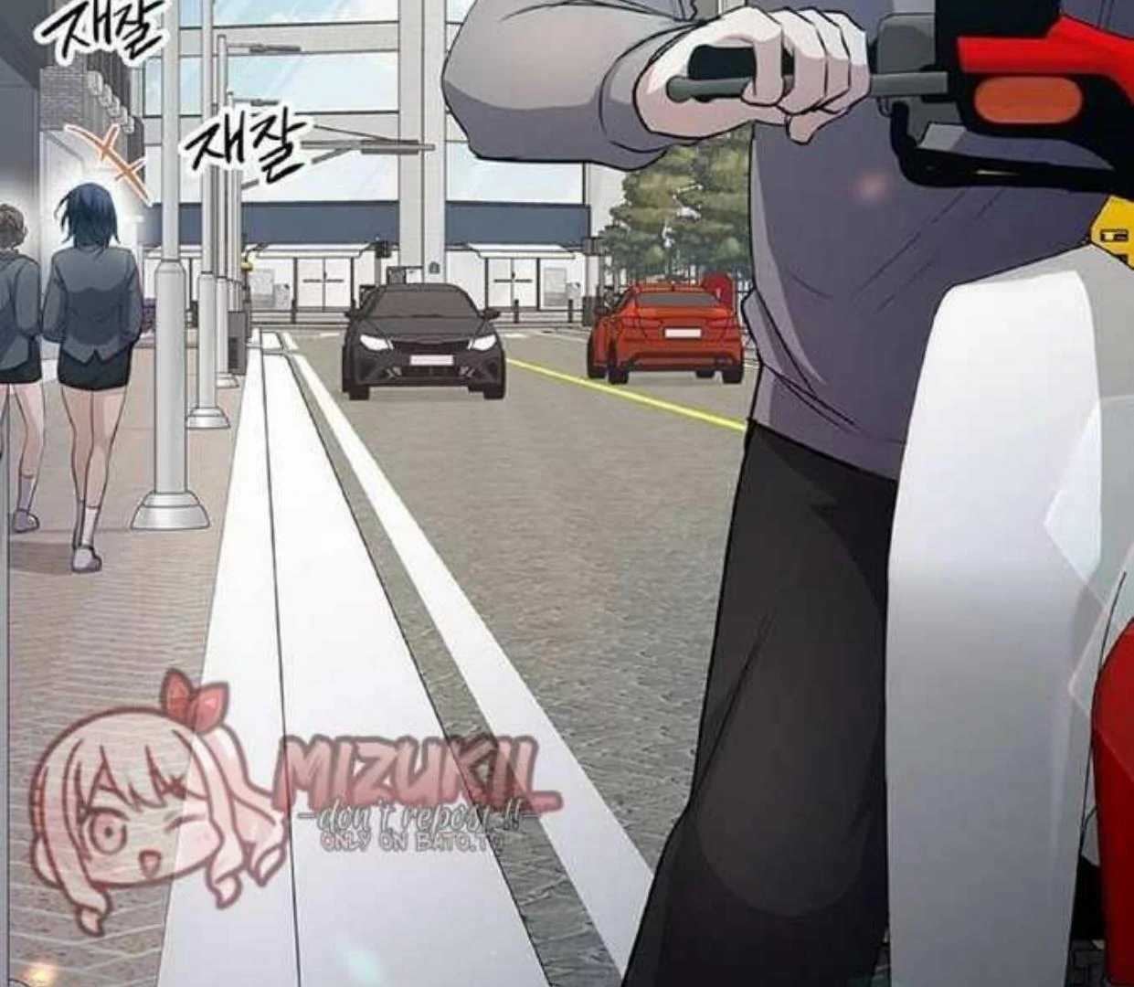 Halaman 71 dari High school Queen Chapter 21