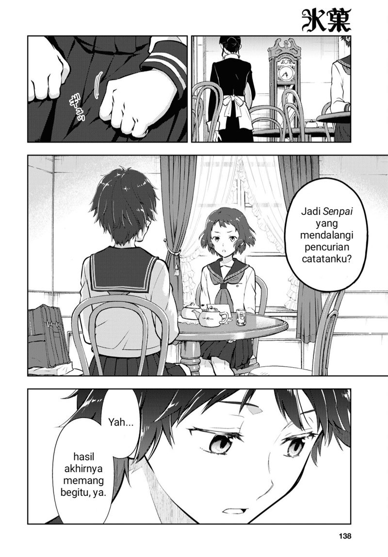 Halaman 10 dari Hyouka Chapter 103