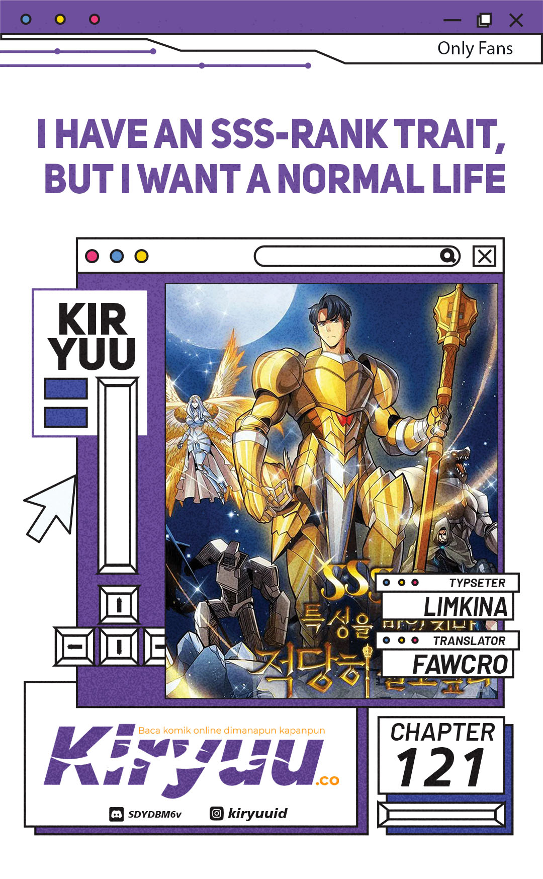 Halaman 1 dari I have an SSS-rank Trait, but I want a Normal Life Chapter 121