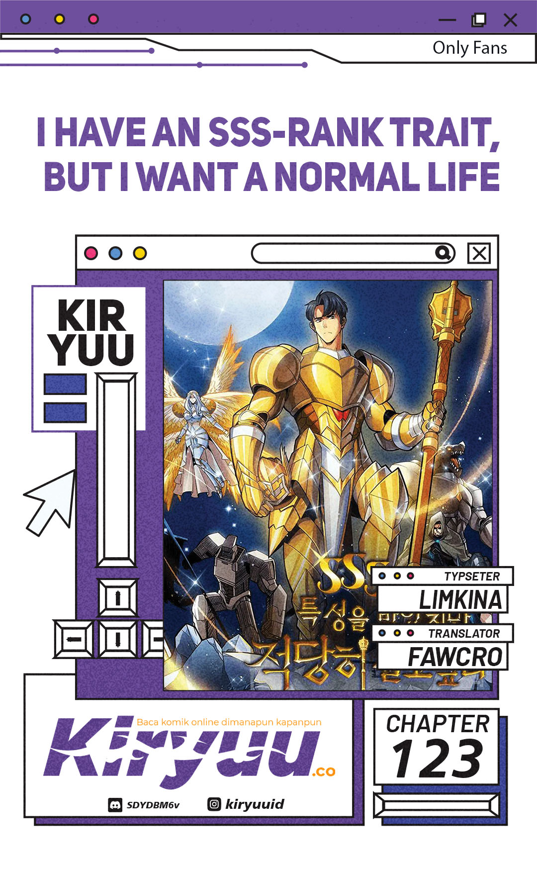 Halaman 1 dari I have an SSS-rank Trait, but I want a Normal Life Chapter 123