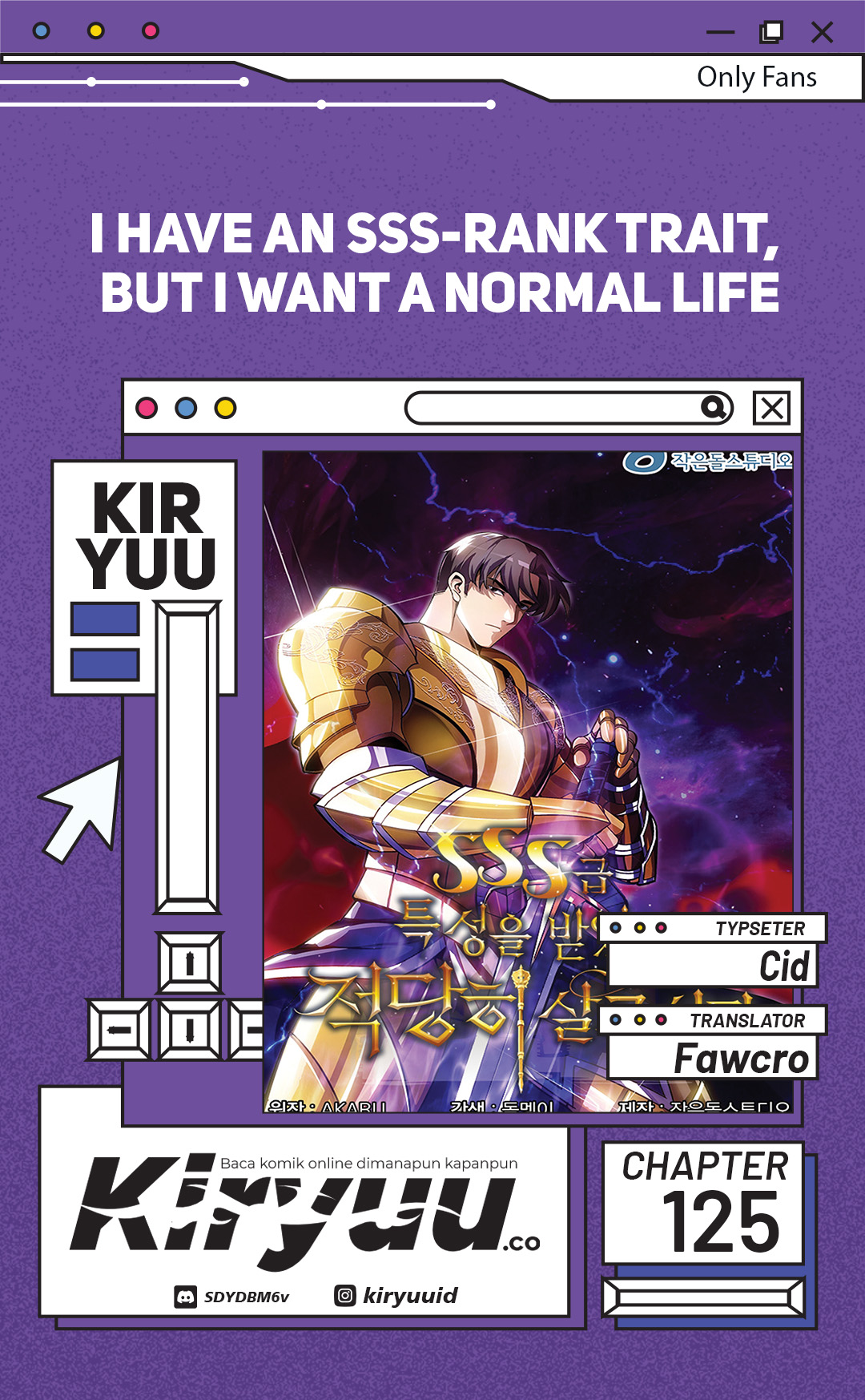 Halaman 1 dari I have an SSS-rank Trait, but I want a Normal Life Chapter 125