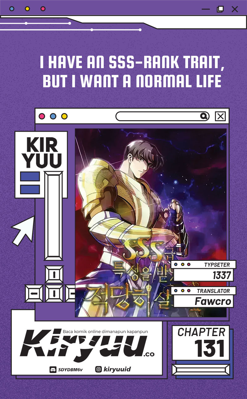 Halaman 1 dari I have an SSS-rank Trait, but I want a Normal Life Chapter 131