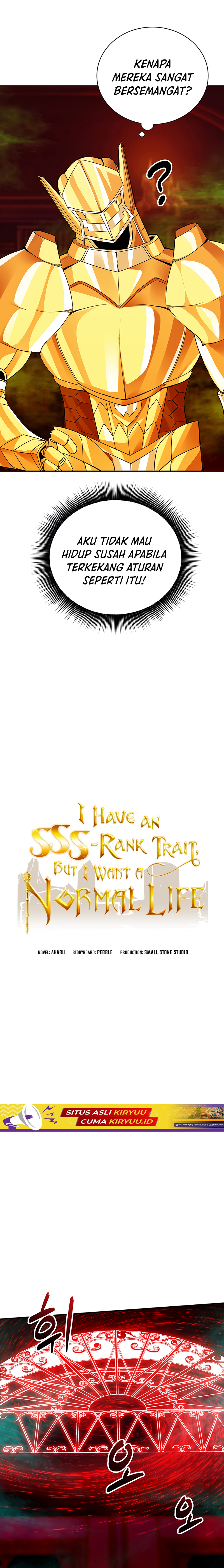 Halaman 10 dari I have an SSS-rank Trait, but I want a Normal Life Chapter 18