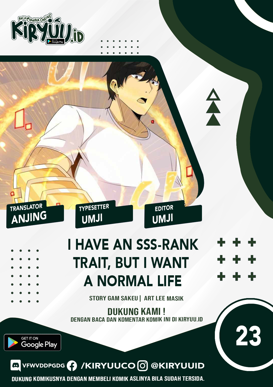 Halaman 2 dari I have an SSS-rank Trait, but I want a Normal Life Chapter 23