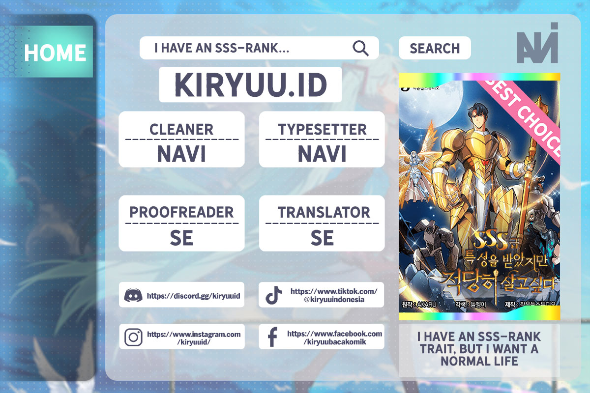 Halaman 1 dari I have an SSS-rank Trait, but I want a Normal Life Chapter 48