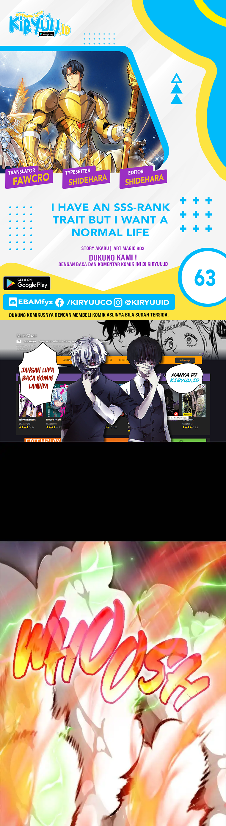 Halaman 1 dari I have an SSS-rank Trait, but I want a Normal Life Chapter 63