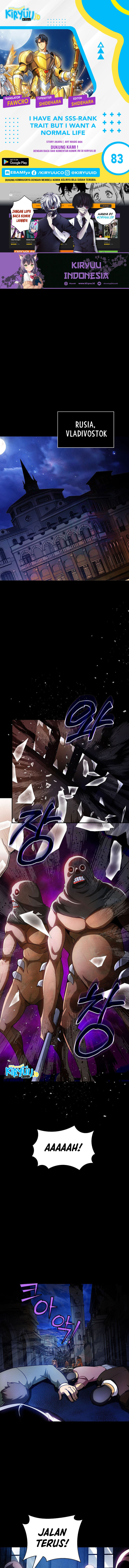 Halaman 1 dari I have an SSS-rank Trait, but I want a Normal Life Chapter 83