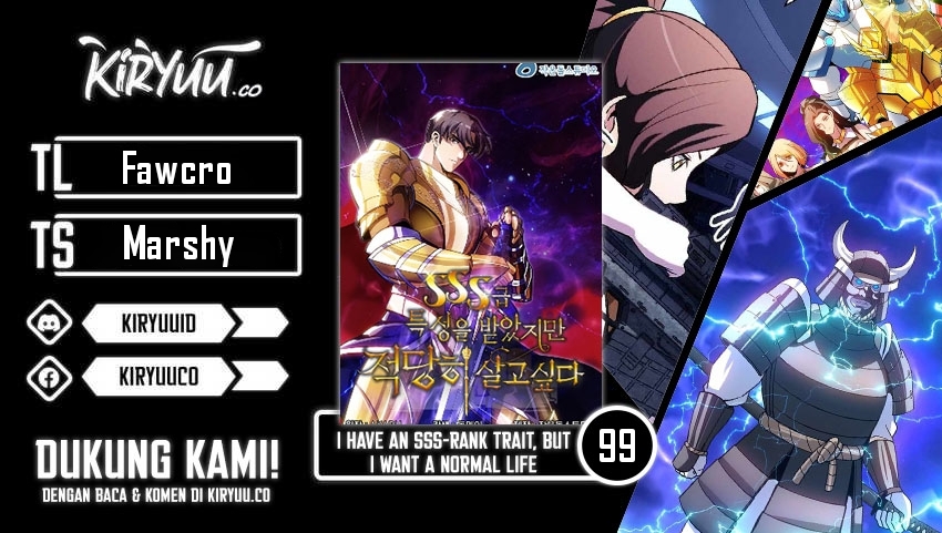 Halaman 1 dari I have an SSS-rank Trait, but I want a Normal Life Chapter 99