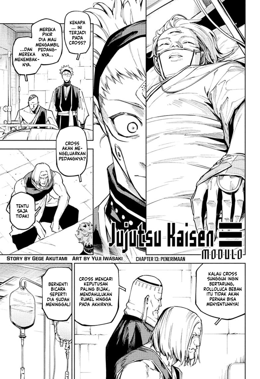 Halaman 2 dari Jujutsu Kaisen Modulo Chapter 13
