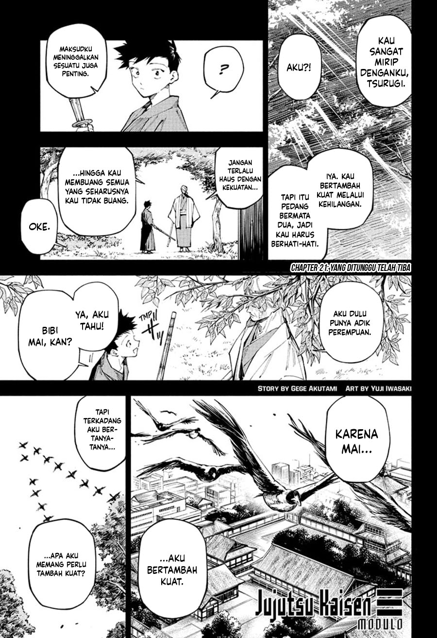 Halaman 2 dari Jujutsu Kaisen Modulo Chapter 21