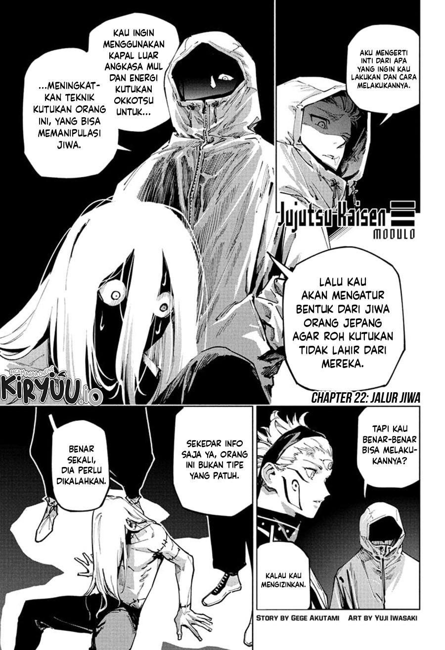 Halaman 2 dari Jujutsu Kaisen Modulo Chapter 22