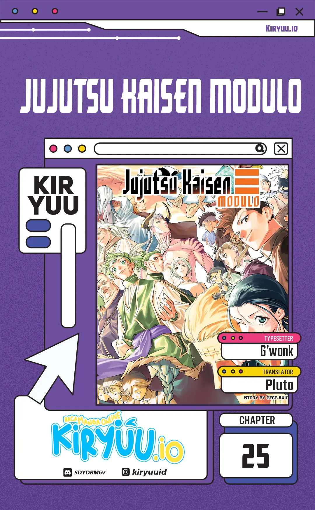Halaman 1 dari Jujutsu Kaisen Modulo Chapter 25