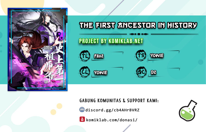 Halaman 1 dari The First Ancestor in History Chapter 102