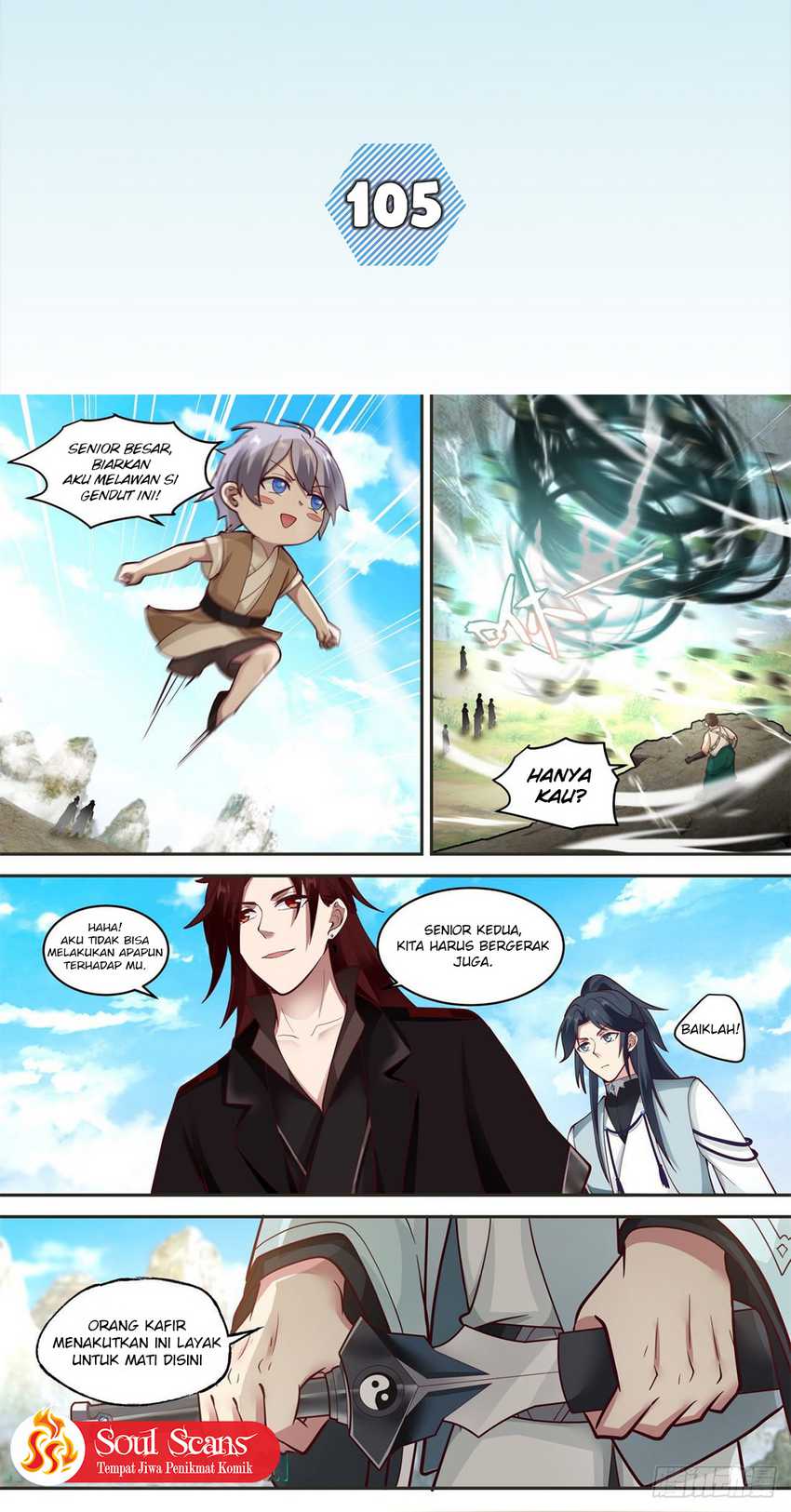 Halaman 2 dari The First Ancestor in History Chapter 105