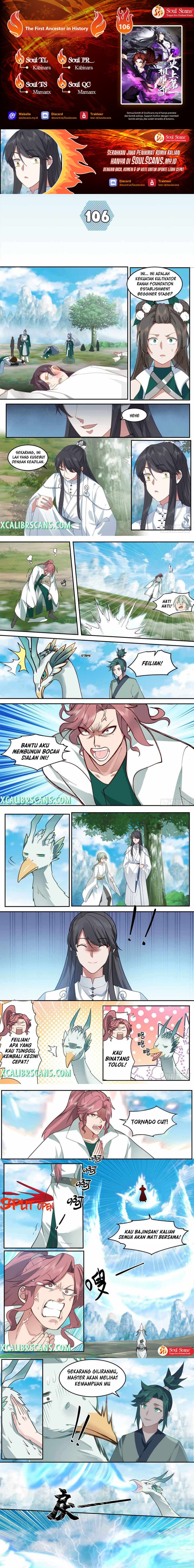 Halaman 1 dari The First Ancestor in History Chapter 106