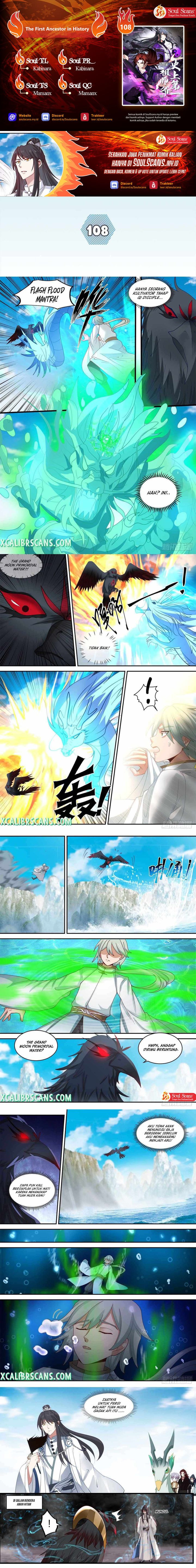 Halaman 1 dari The First Ancestor in History Chapter 108