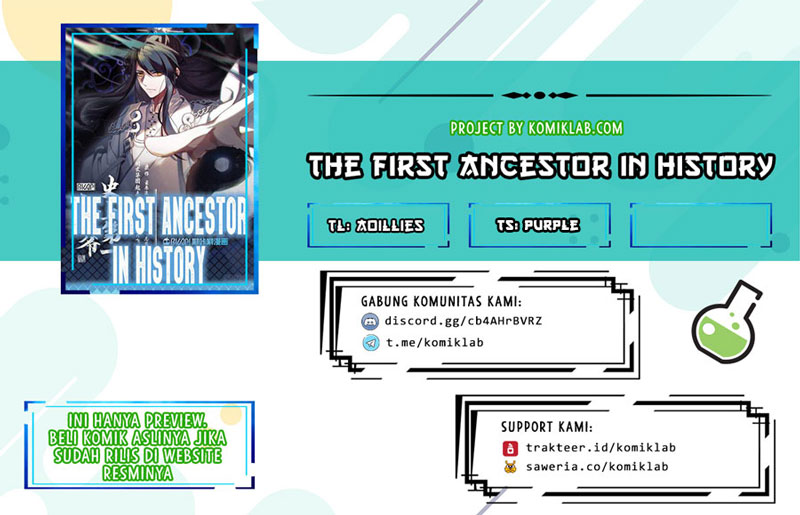 Halaman 1 dari The First Ancestor in History Chapter 11