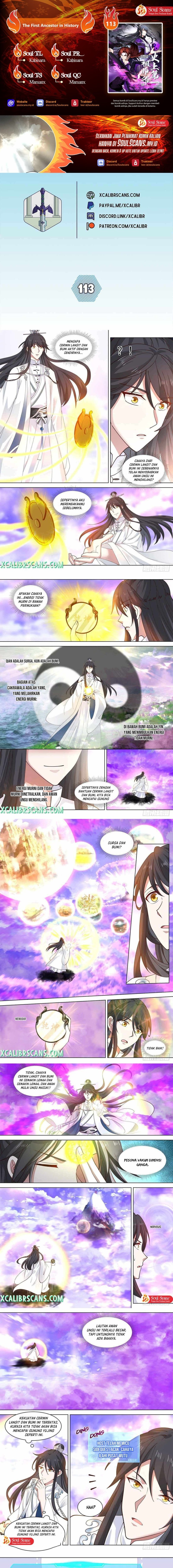 Halaman 1 dari The First Ancestor in History Chapter 113