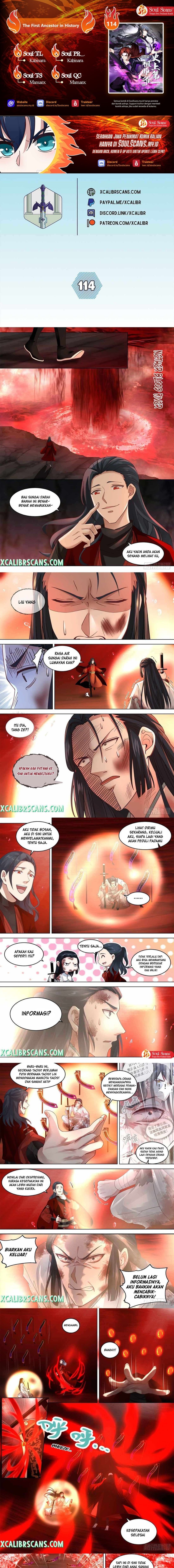 Halaman 1 dari The First Ancestor in History Chapter 114