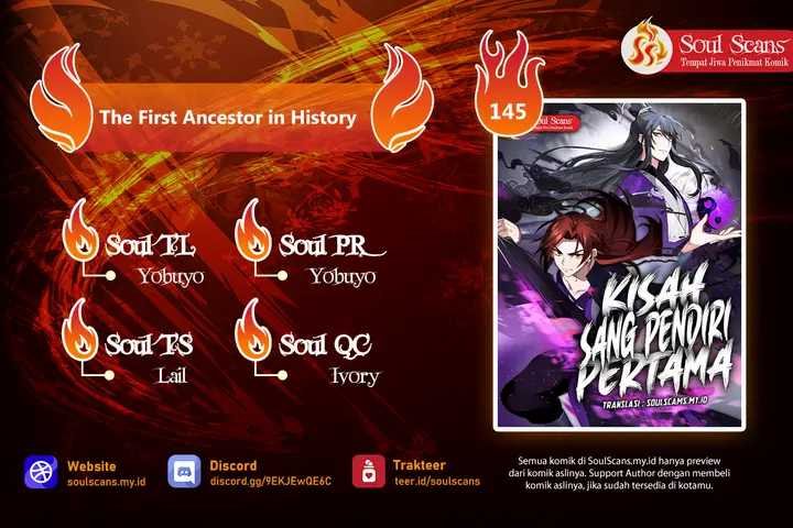 Halaman 1 dari The First Ancestor in History Chapter 145
