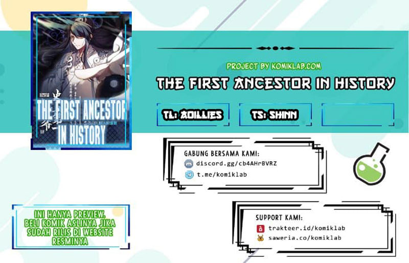 Halaman 1 dari The First Ancestor in History Chapter 29