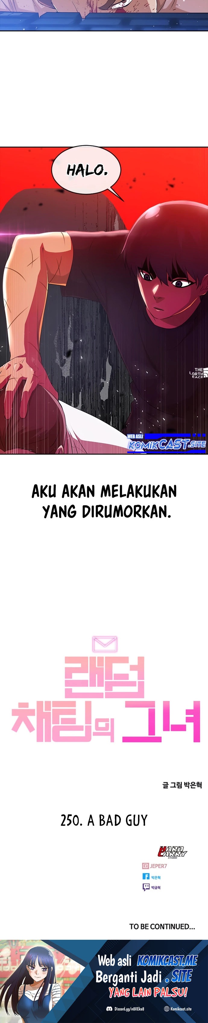 Halaman 33 dari The Girl from Random Chatting! Chapter 250