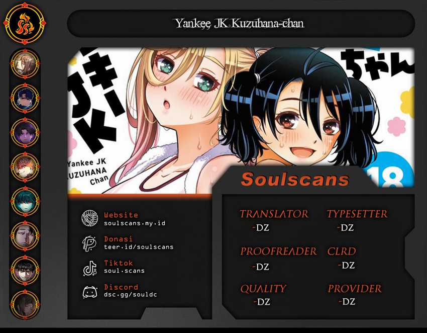Halaman 1 dari Yankee JK Kuzuhana-chan Chapter 128