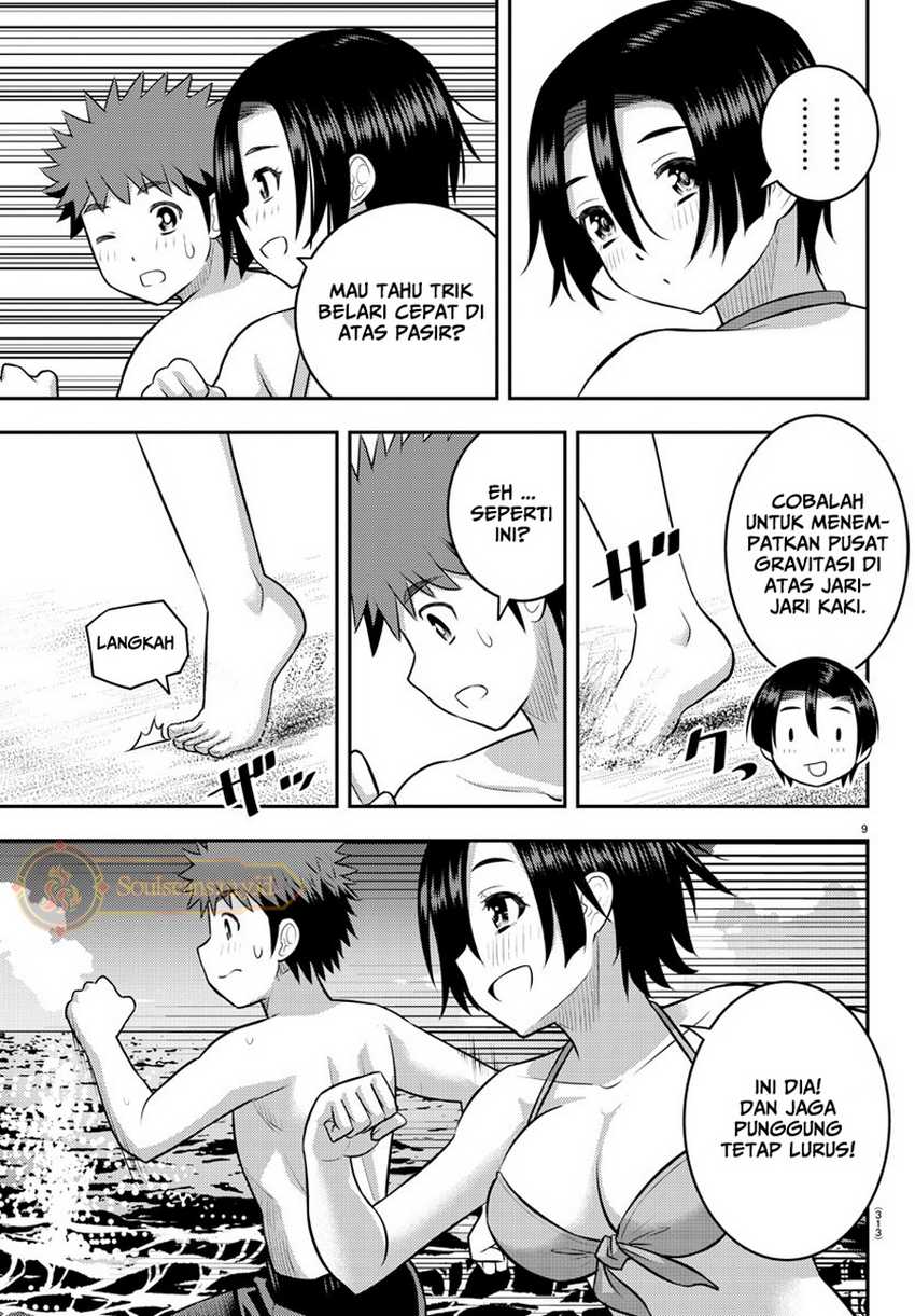 Halaman 10 dari Yankee JK Kuzuhana-chan Chapter 128