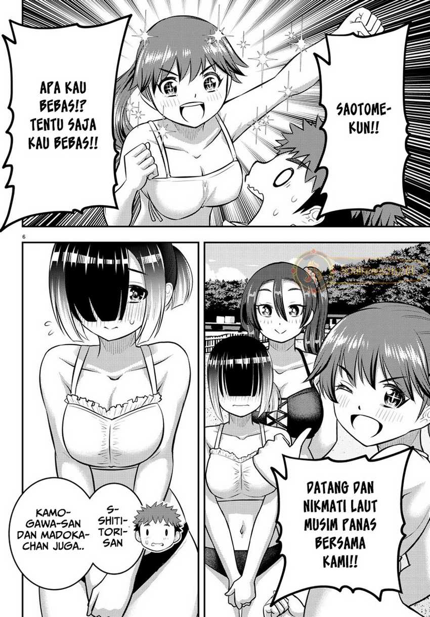 Halaman 7 dari Yankee JK Kuzuhana-chan Chapter 128
