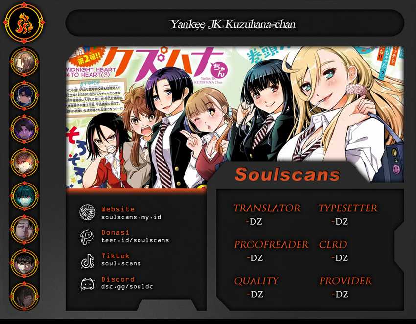 Halaman 1 dari Yankee JK Kuzuhana-chan Chapter 129