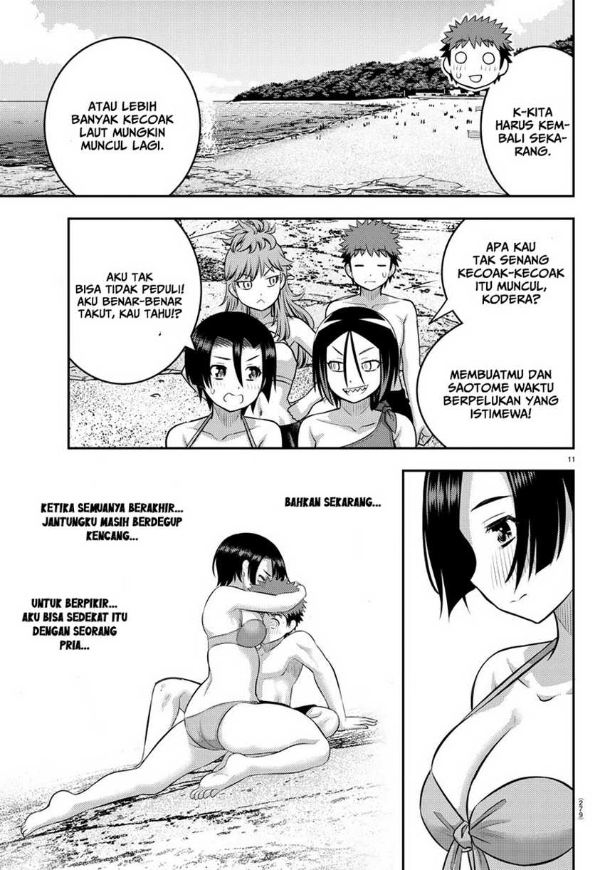 Halaman 12 dari Yankee JK Kuzuhana-chan Chapter 129