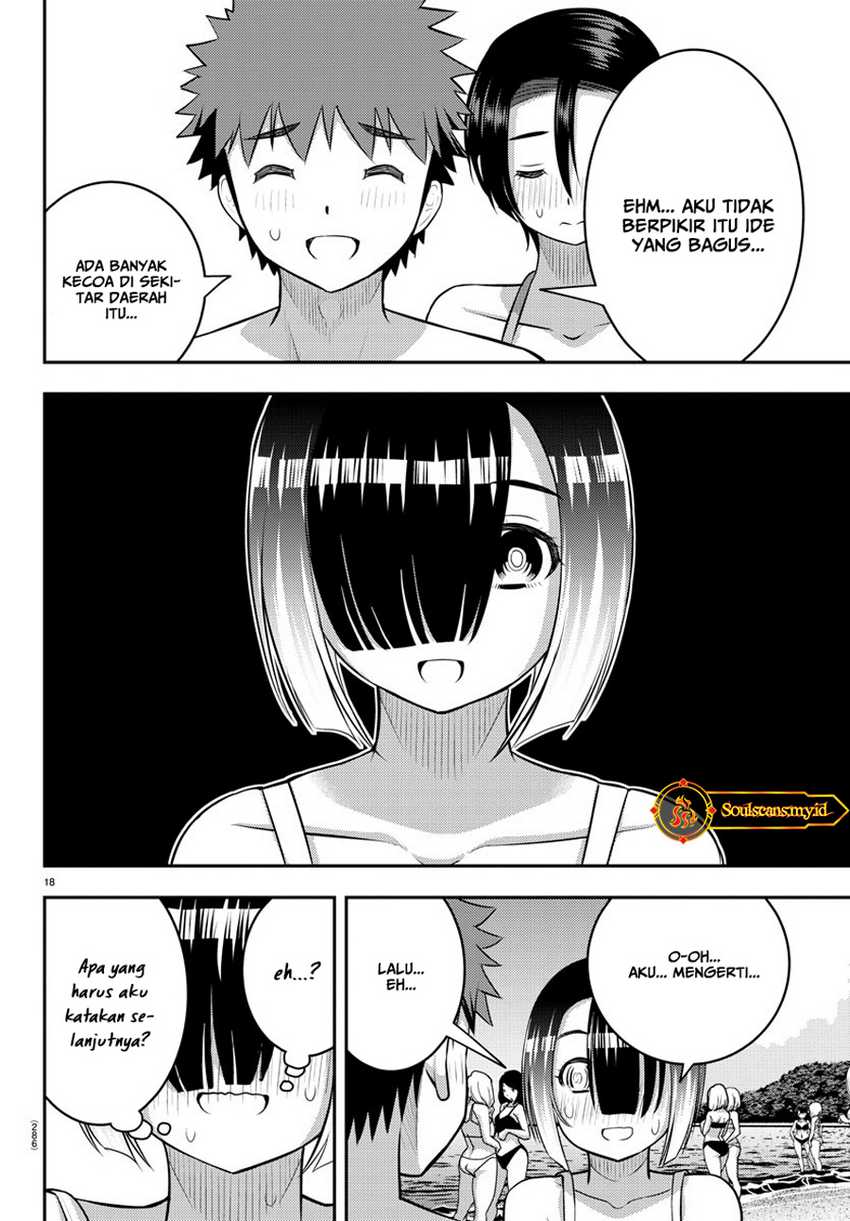 Halaman 19 dari Yankee JK Kuzuhana-chan Chapter 129