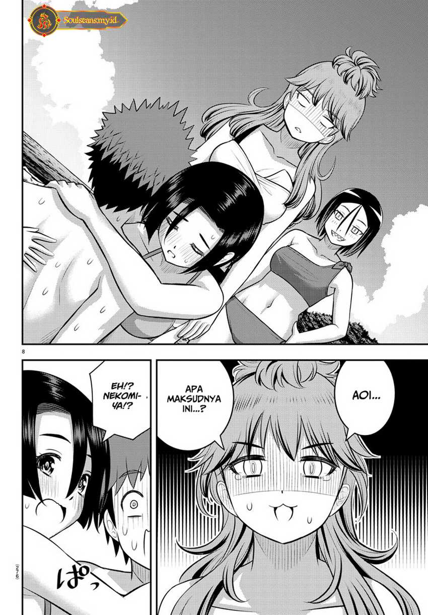 Halaman 9 dari Yankee JK Kuzuhana-chan Chapter 129